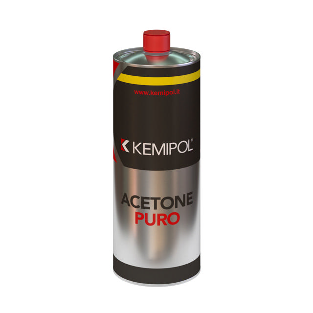 ISOMAT ΔΙΑΛΥΤΙΚΟ KEMIPOL PURE ACETONE 1L