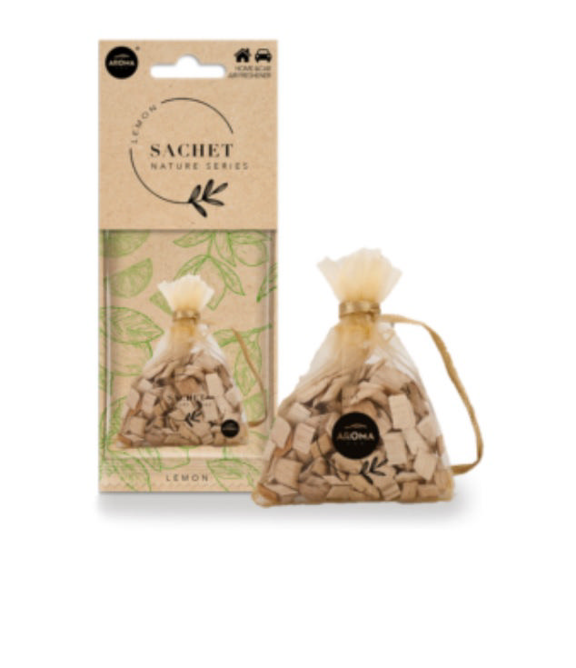 AROMA NATURE CAR SACHET LEMON