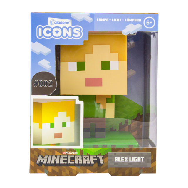 PALADONE PP6591MCFV2 MINECRAFT ALEX ICON LIGHT