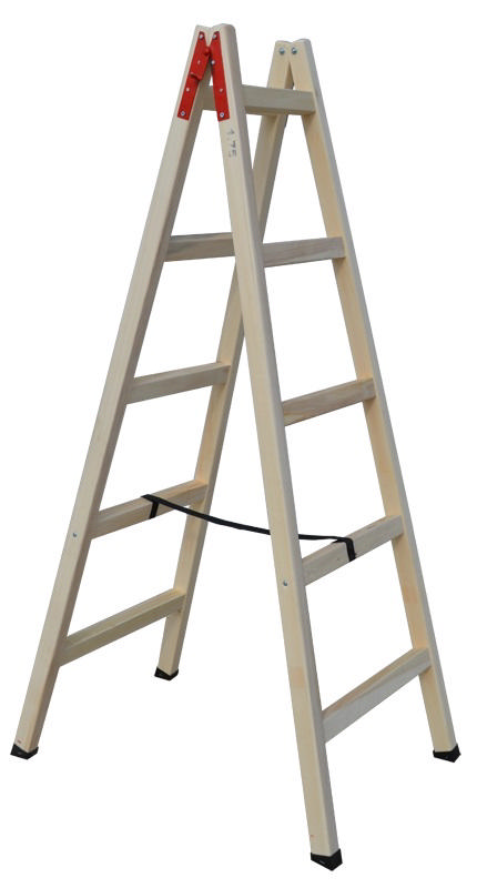 WOODEN LADDER 4 STEPS