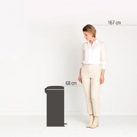 BRABANTIA ΚΆΔΟΣ ΠΕΝΤΆΛ 30L DREAMY ΜΠΛΕ