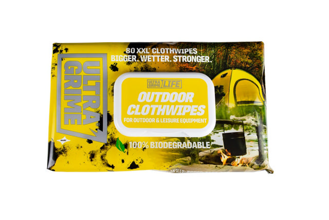 ULTRAGRIME LIFE XXL OUTDOOR CLOTHWIPES 