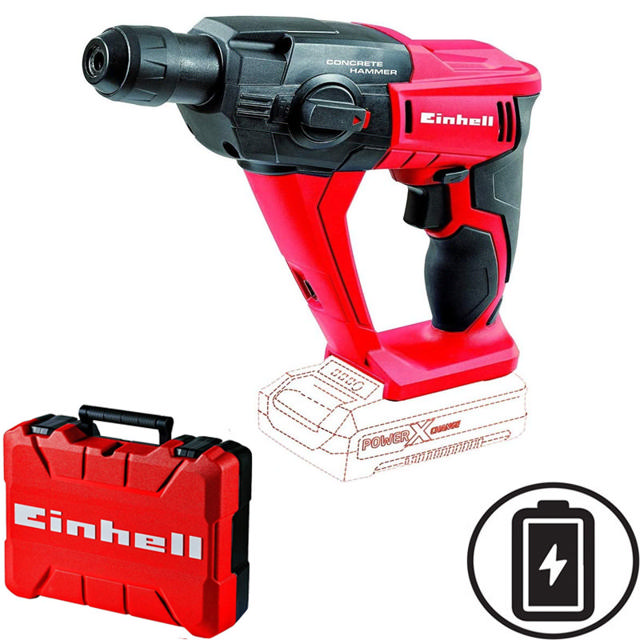 EINHELL TE-HD HAMMER/ DEMOLITION DRILL SOLO 1.2J BATTERY 18V