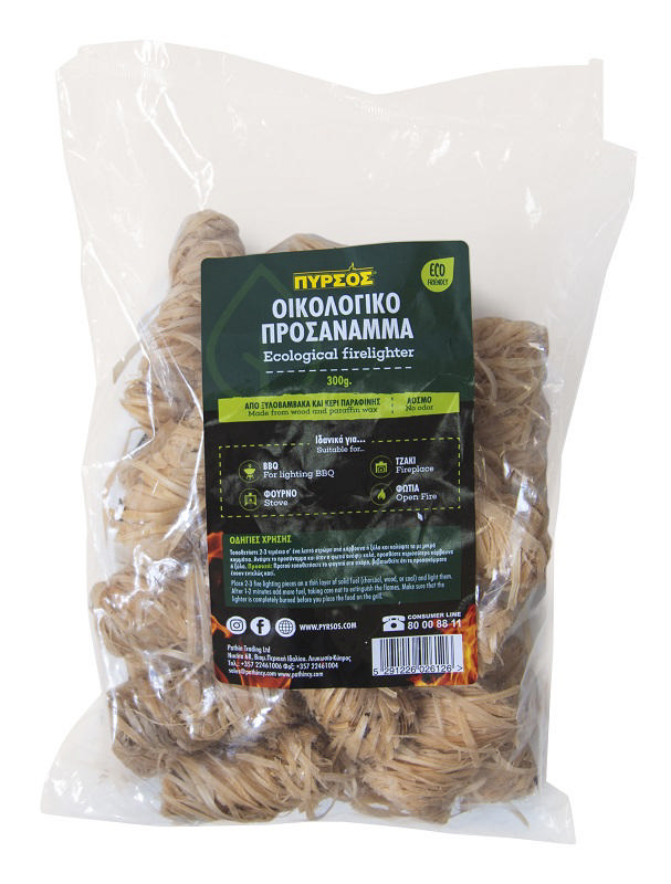 PYRSOS ECO FIRELIGHTERS 300GR