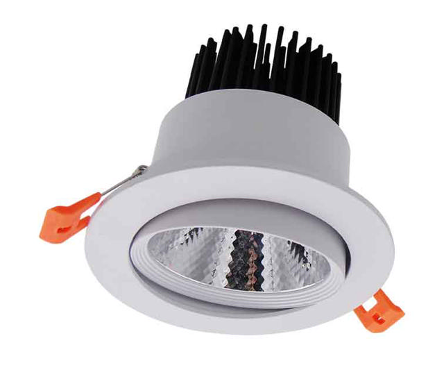 SUNLIGHT LED 7W RECESSED DEEP SPOT LIGHT WHITE 700LM 3CCT 36° IP20 Ø90xH32MM CUTOUT: Ø75MM