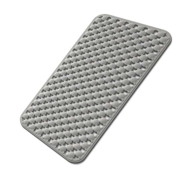 BACCHETTA ANTISLIP MAT GEOMAG 36X71CM GREY