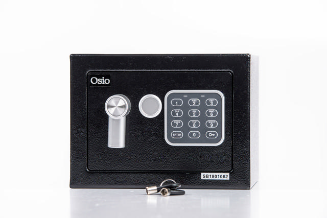 OSIO OSB-1723BL SAFEBOX DIGITAL 23X17X17CM BLACK