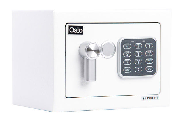 OSIO OSB-1723WH SAFEBOX DIGITAL 23X17X17CM WHITE