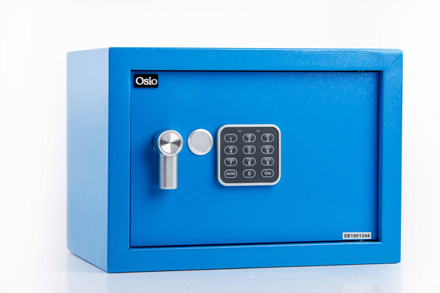 OSIO OSB-2535BU SAFEBOX DIGITAL 35X25X25CM BLUE