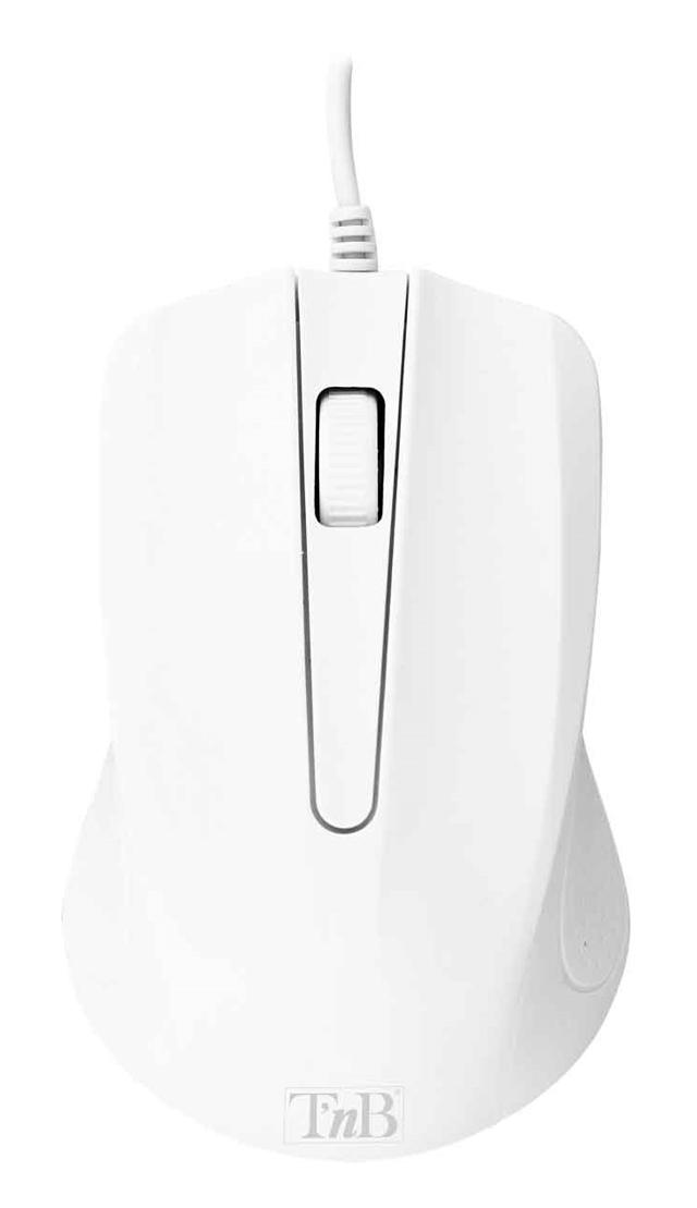 TNB MSHARKWH SHARK WIRED OPTICAL MOUSE WHITE