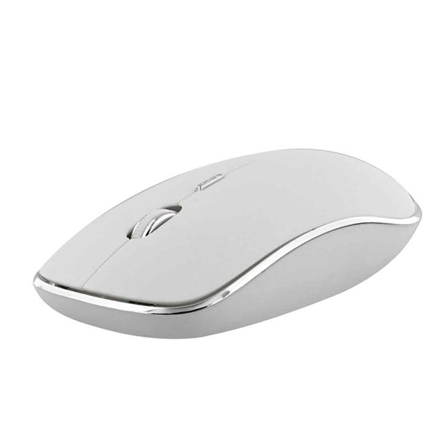 TNB MWRUBBY1 RUBBY SILENT CLICK WIRELESS OPTICAL MOUSE WHITE