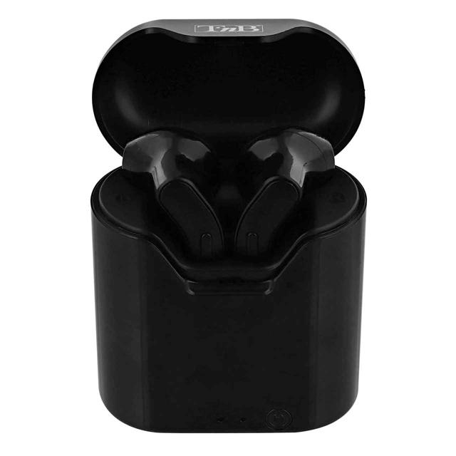 TNB EBPLAYBKTWS PLAYBACK TRUE WIRELESS EARBUDS WITH CHARGING CASE BLACK