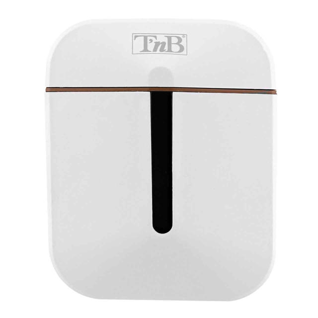 TNB EBZIPPWH  ZIP TRUE WIRELESS EARBUDS WITH CHARGING CASE WHITE