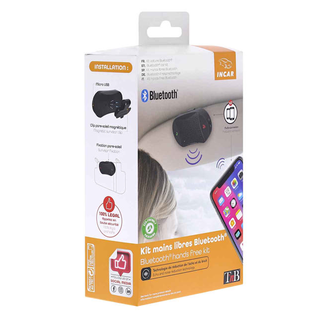 TNB CARBTKIT4V2 BLUETOOTH HANDS FREE KIT ΜΕ ΕΝΣΩΜΑΤΩΜΕΝΟ ΜΙΚΡΟΦΩΝΟ