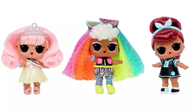 L.O.L. SURPRISE HAIR DOLL 4 ASSORTED DESIGNS