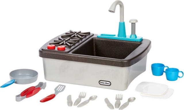 LITTLE TIKES APPLIANCES SINK AND STOVE