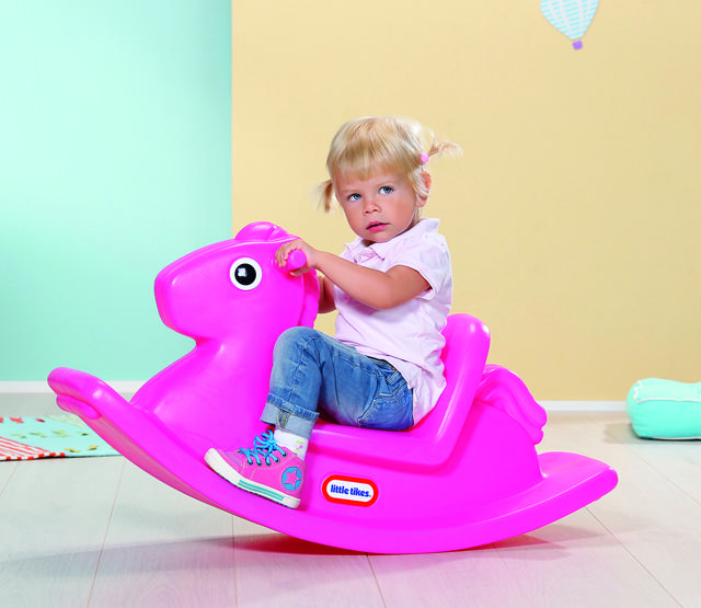 LITTLE TIKES 173943E3 ROCKING HORSE PINK FOR 12+ MONTHS