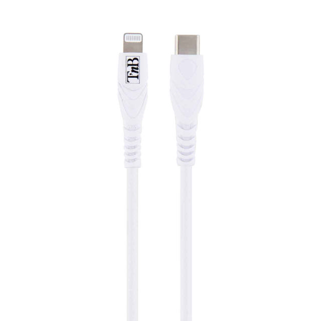 TNB CBLTC02WH LIGHTNING TO USB-C POWER DELIVERY CABLE 2M WHITE