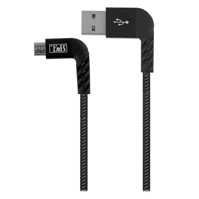 TNB XCBMUSB200 MICRO USB STRONG CABLE WITH ANGLE CONNECTOR