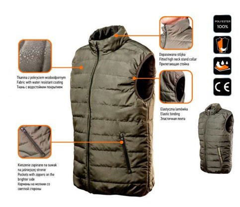 NEO CAMO TWO-SIDED BODYWARMER XL