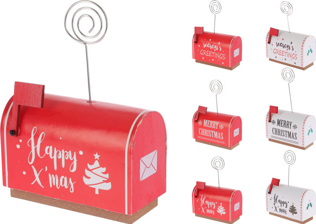 NAMECARD HOLDER MAIL BOX 6 ASSORTED DESIGNS