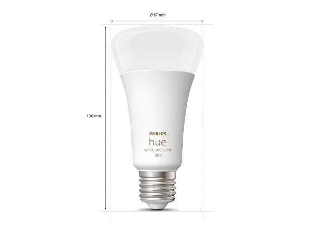 PHILIPS HUE SMART ΛΑΜΠΑ 13.5W A67 E27 