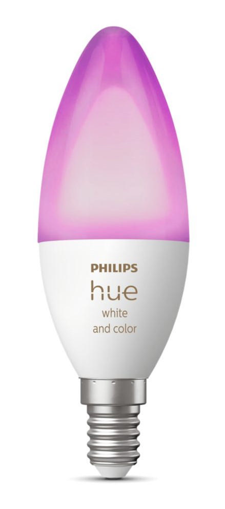 PHILIPS HUE SMART LAMPA 5.3W B39 E14