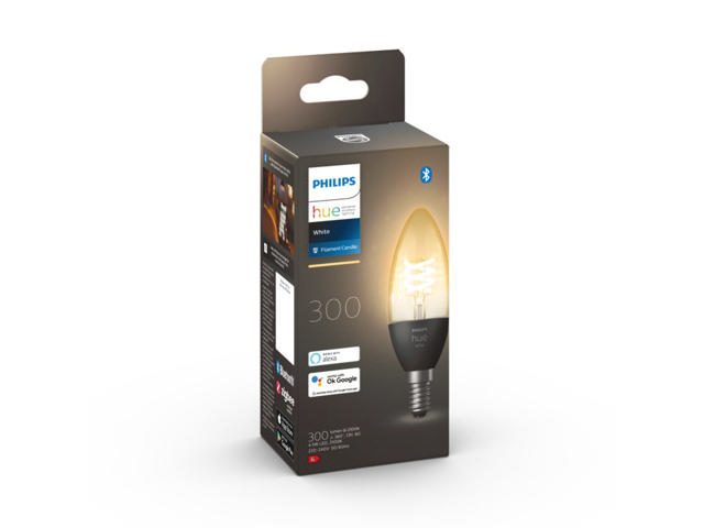 PHILIPS HUE SMART ΛΑΜΠΑ LED ΘΕΡΜΟ ΛΕΥΚΟ 4.5W E14