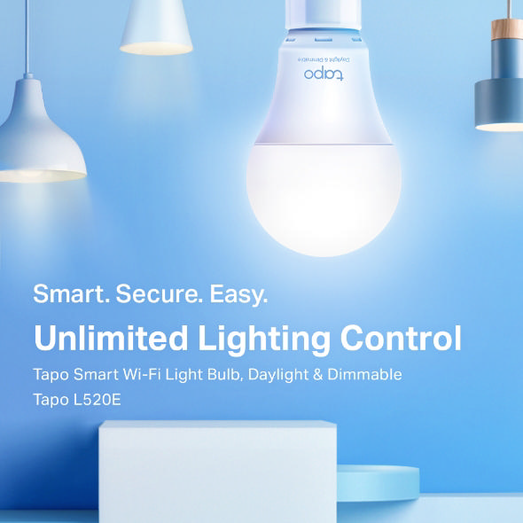 TP LINK TAPO L520E SMART ΛΑΜΠΑ LED WI-FI E27