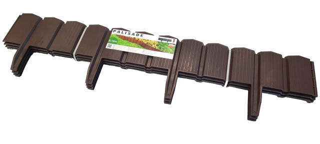 PLASTEDGE 4PCS 78.5X10.5CM 3.14M BROWN