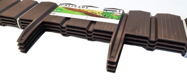 PLASTEDGE 4PCS 78.5X10.5CM 3.14M BROWN