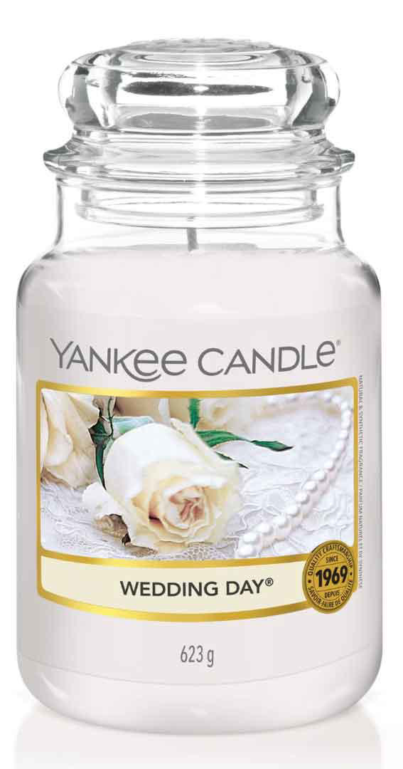 YANKEE CANDLE 115438E ΚΕΡΙ JAR WEDDING DAY ΜΕΓΑΛΟ 623GR