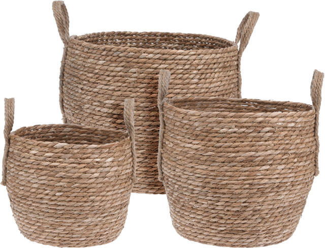 BASKET ROUND LARGE 370X370X320MM