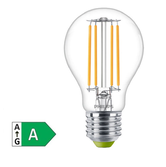 PHILIPS ΛΑΜΠΤΗΡΑΣ MASTER ULTRA EFFICIENT LED BULB 2.3W-40W E27 830