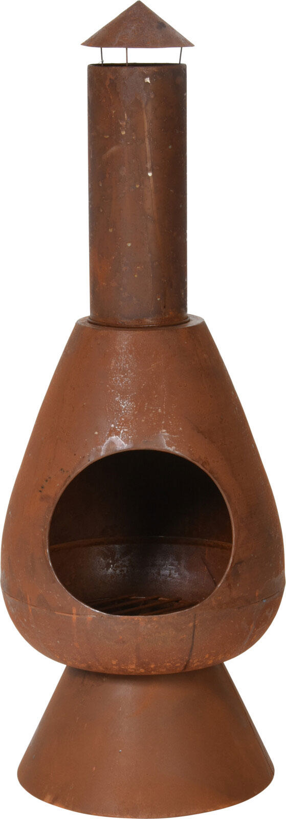 PROGARDEN CHIMNEY FIREPLACE RUST 110CM