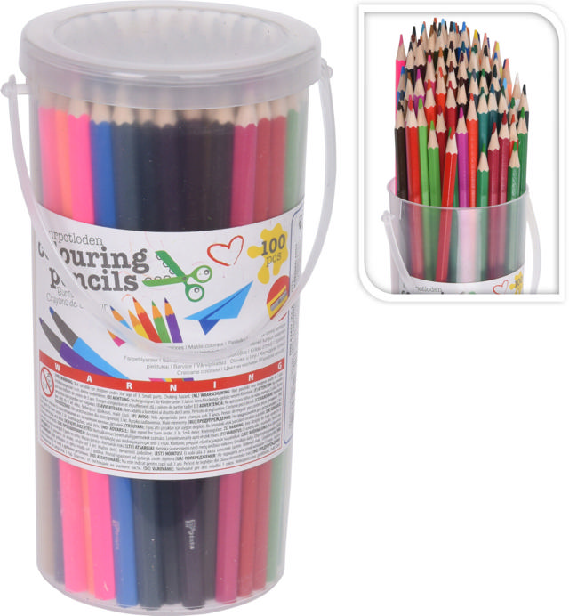 COLOURED PENCILS SET 100PCS