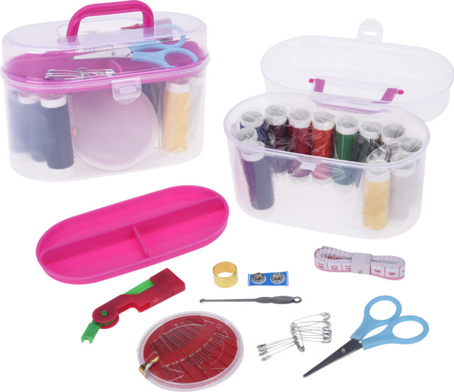 SEWING BOX WITH HANDLE 50PCS