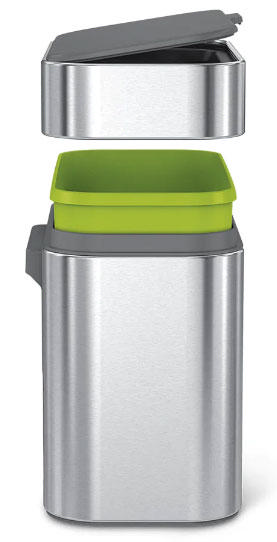 SIMPLEHUMAN CW1645 COMPOSTER CADDY BIN 4L