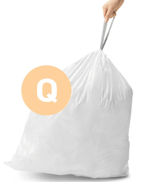 SIMPLEHUMAN BIN BAG LINER CODE Q (50-65L) 20PCS