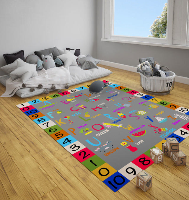 PLAYROOM AB GREY 133X180CM