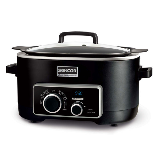 SENCOR SPR 6100BK MULTI & SLOW COOKER 5.5L 1.2KW