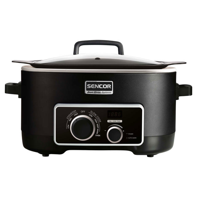 SENCOR SPR 6100BK MULTI & SLOW COOKER 5.5L 1.2KW