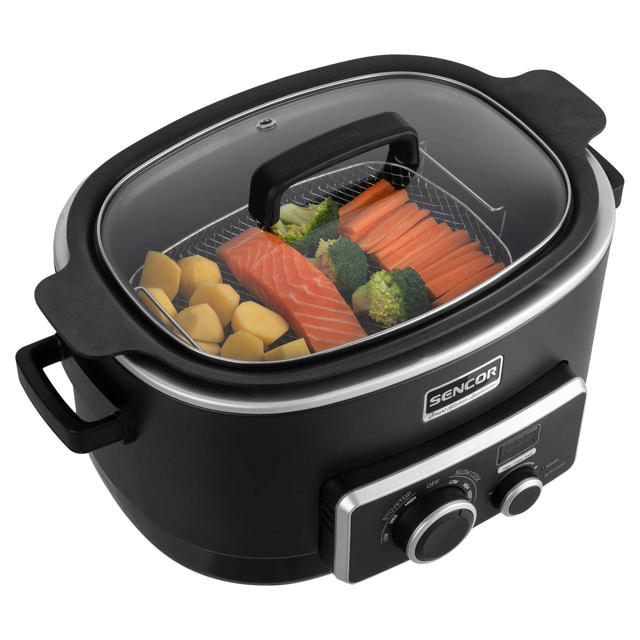 SENCOR SPR 6100BK MULTI & SLOW COOKER 5.5L 1.2KW