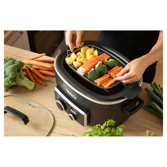 SENCOR SPR 6100BK MULTI & SLOW COOKER 5.5L 1.2KW