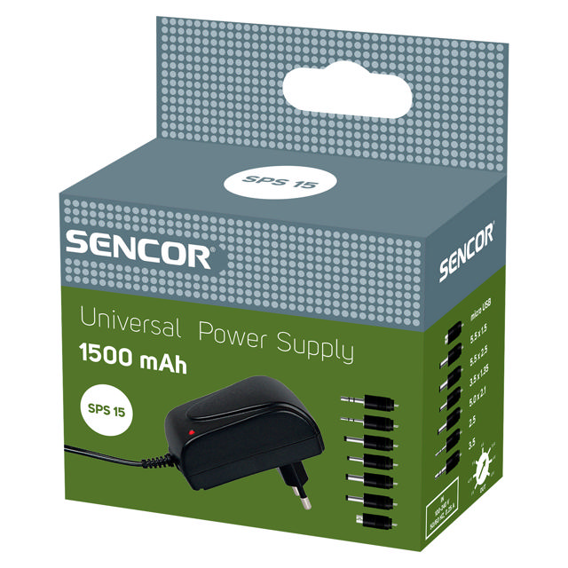 SENCOR SPS 15 UNIVERSAL SWITCHING ΜΟΝΑΔΑ ΤΡΟΦΟΔΟΣΙΑΣ 1500 MAH