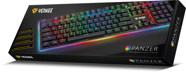 YENKEE YKB 3400US MECHANICAL GAMING RGB KEYBOARD PANZER