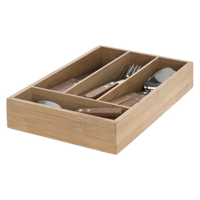 SECRET DE GOURMET CUTLERY SET WITH BAMBOO CASE 24PCS