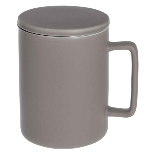 SECRET DE GOURMET MUG NATURE WITH LID 40CL TAUPE