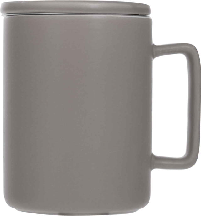 SECRET DE GOURMET MUG NATURE WITH LID 40CL TAUPE