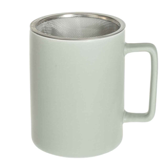 SECRET DE GOURMET MUG NATURE WITH LID 40CL MINT